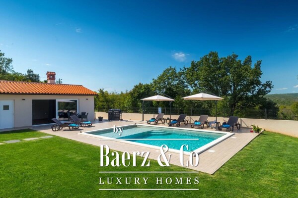 photo 9 Istria, Rakalj, beautiful villa with pool and sea view, 1000 m2 of land