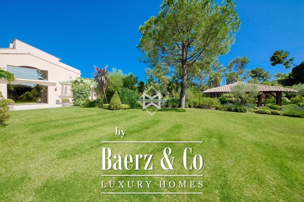 photo 15 In a closed and secured estate, properyt totally refurbished of about 600 sqm on an almost flat land of approximately 800 sqm decorated with a swimming pool and a tennis court.