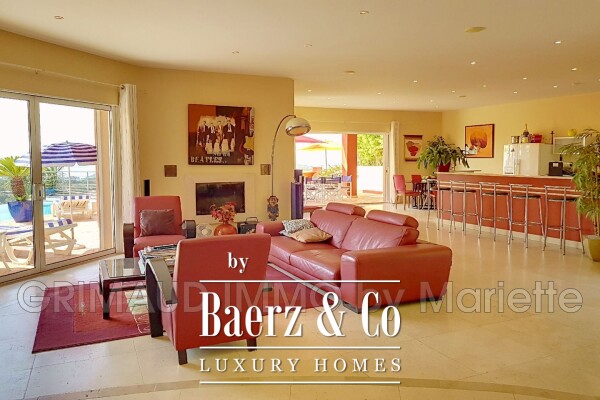 photo 2 Triple panoramic sea view for this beautiful villa with pool