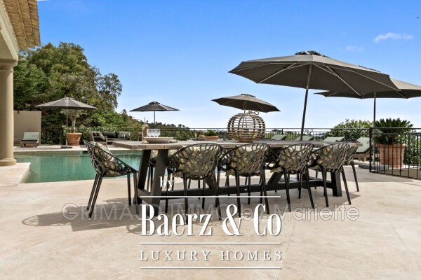 photo 3 villa on large plot with open view and sea view, completely