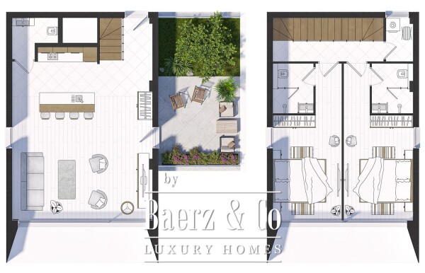 photo 19 Modern Two Bedroom Duplex Apartment with Seaview in Tivat