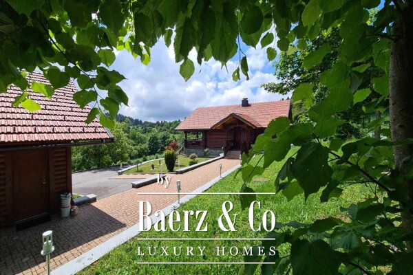 photo 26 Ravna Gora, Hleveci, charming wooden villa with 5500 m2 of building land