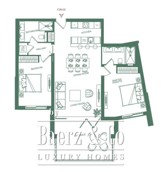 photo 24 Golf Apartment with Beautiful Seaview in High End Resort in Montenegro