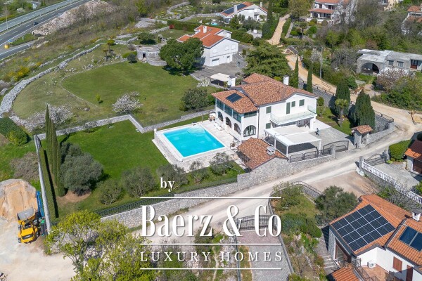 photo 5 Kastav, luxury villa with swimming pool and panoramic view of the Kvarner Bay