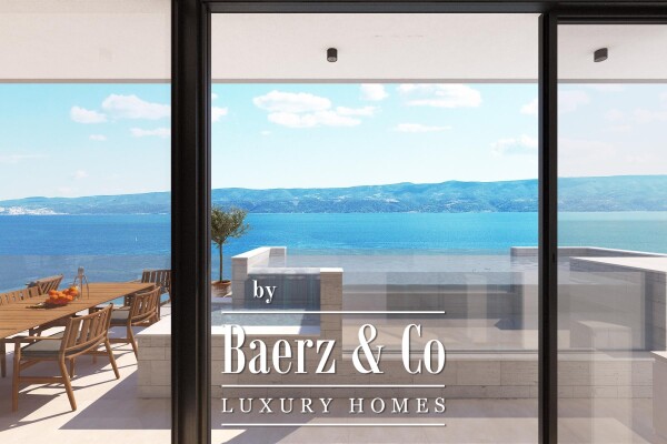 photo 16 Duće, luxurious Penthouse in a new building with a swimming pool and an open sea view