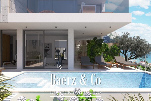 photo 10 Duće, new construction, luxurious apartment with pool and open sea view S1 ​