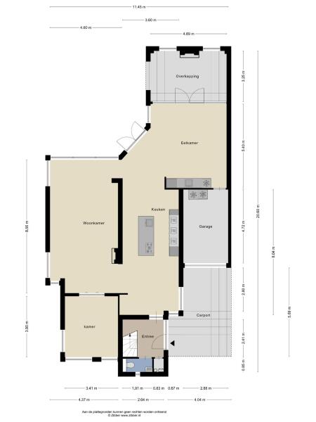 Floor Plan 1 - Van Vredenburchlaan 71