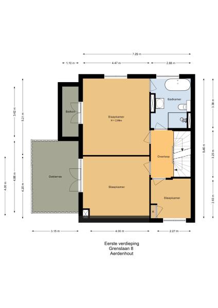 Floor Plan 2 - Grenslaan 8