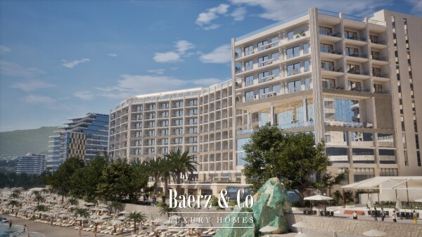 photo 4 Beachfront Apartment for Investment with a Sea View in a 5* Hotel on Budva Riviera