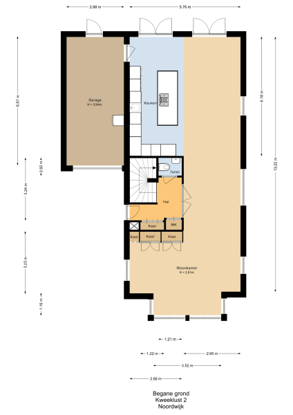 Floor Plan 1 - Kweeklust 2
