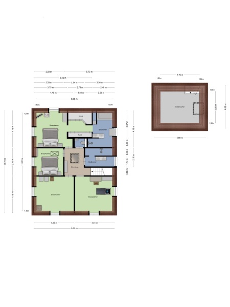 Floor Plan 2 - Akkerstraat 5 a