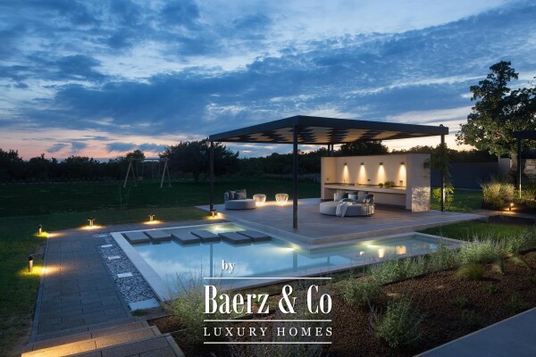 photo 12 Istria, Bale - a luxury villa with an outdoor and indoor swimming pool, sauna and a building plot