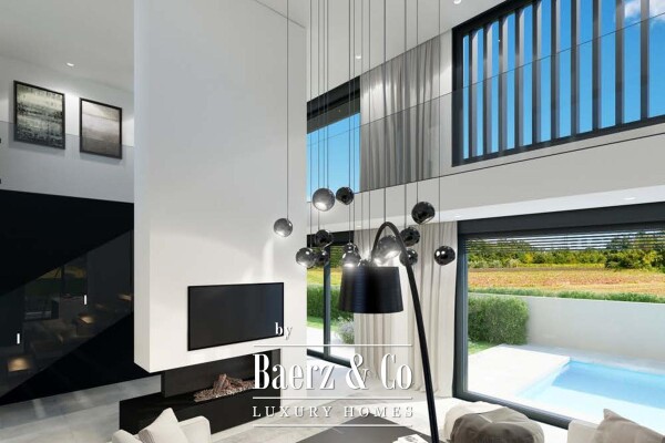 photo 13 Istria, Poreč, modern villa under construction with sea view