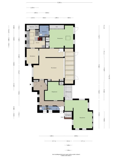 Floor Plan 1 - Onderweg 10